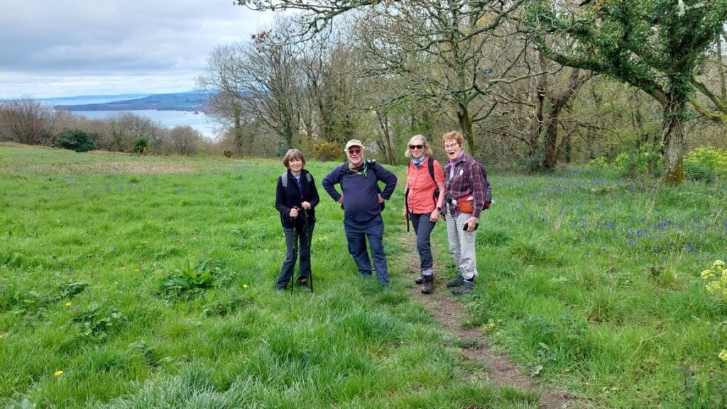 B Walkers near Sidmouth