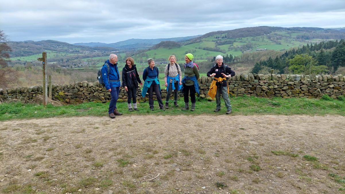 A walkers, near Haddon