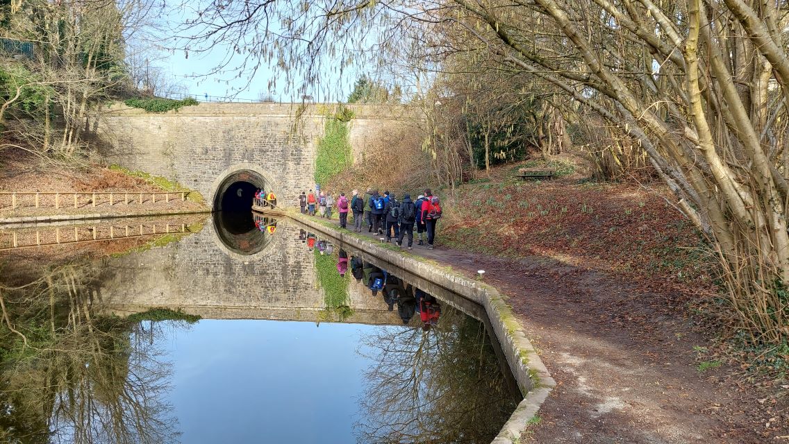 Going into the Whitehouse Tunnel at Chirk