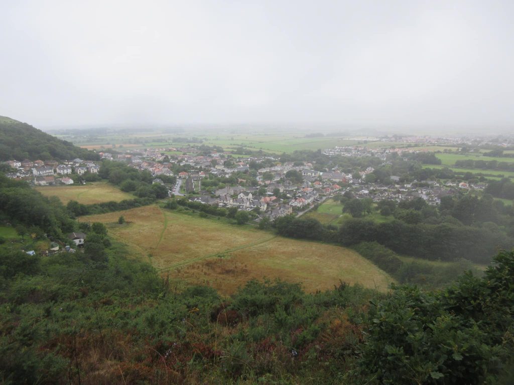 View of coast near Prestatyn