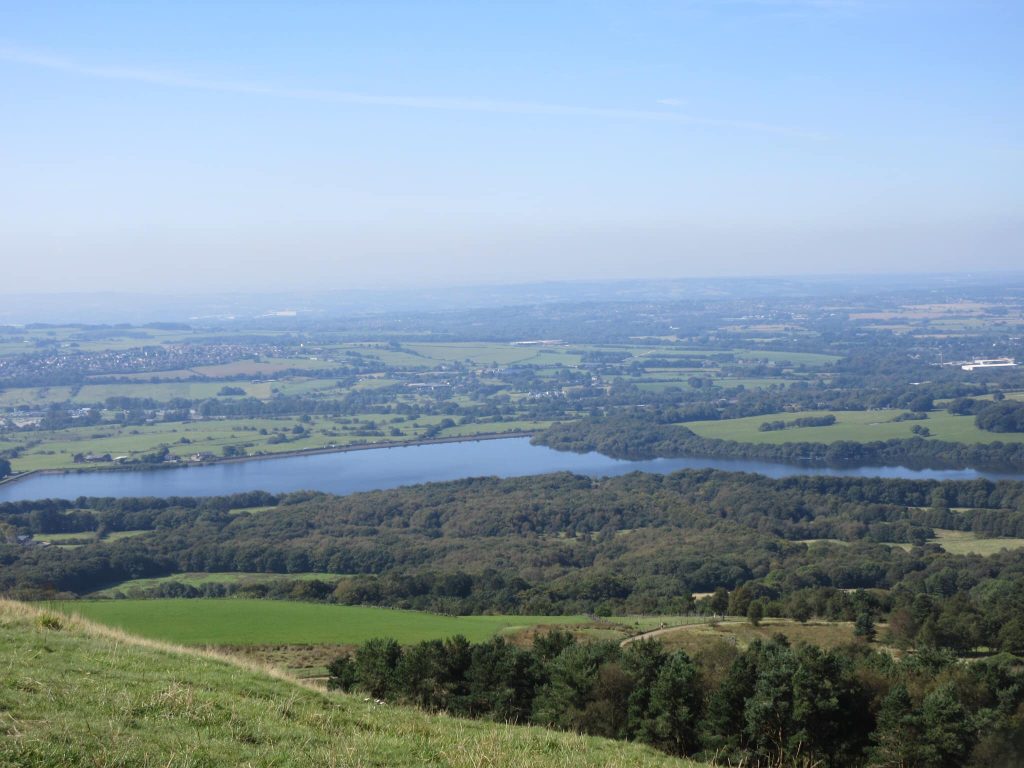 Rivington - looking at the reservoir