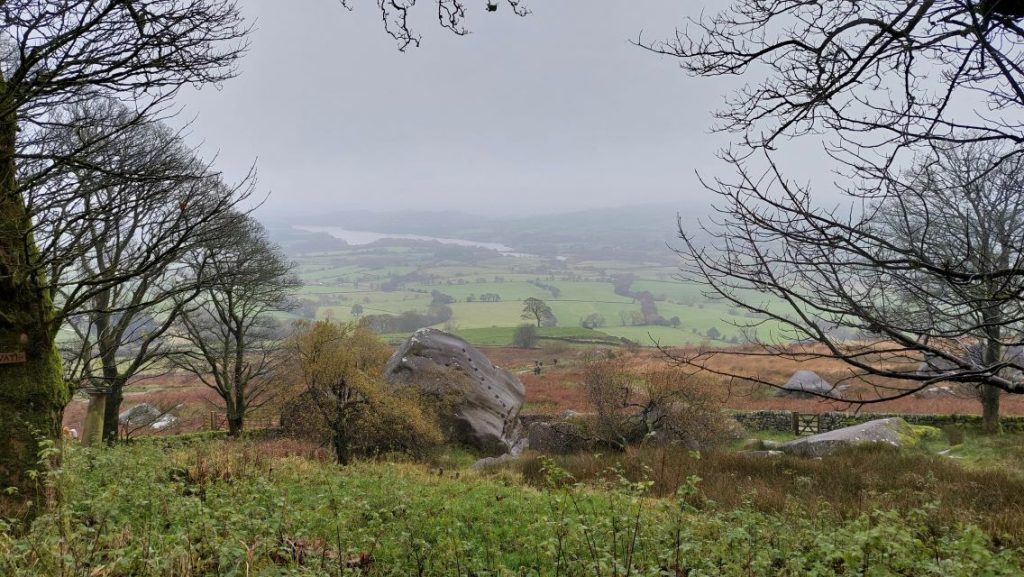 Looking back to Tittersworth Lake