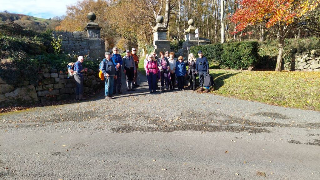 C Walkers near Bryn Yorkin Manor