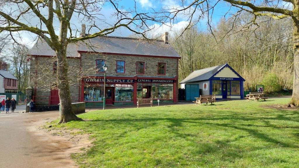 Some of the many old buildings at St Fagans Museum